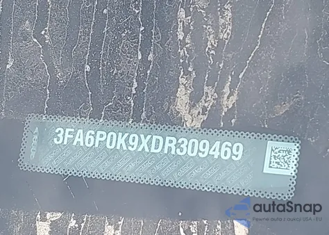 2013 Ford Fusion Titanium from USA, damaged, VIN 3FA6P0K9XDR309469